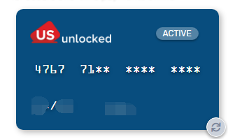 US Unlocked虚拟信用卡