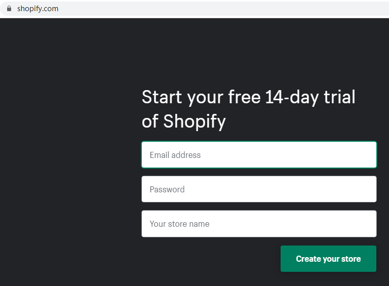 shopify虚拟信用卡