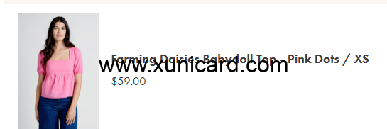 ModCloth虚拟信用卡