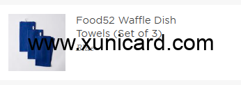 food52虚拟信用卡